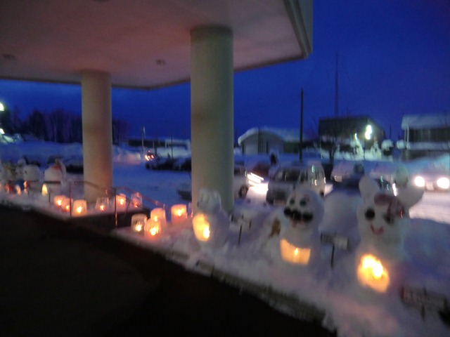 雪まつり　アイスキャンドル