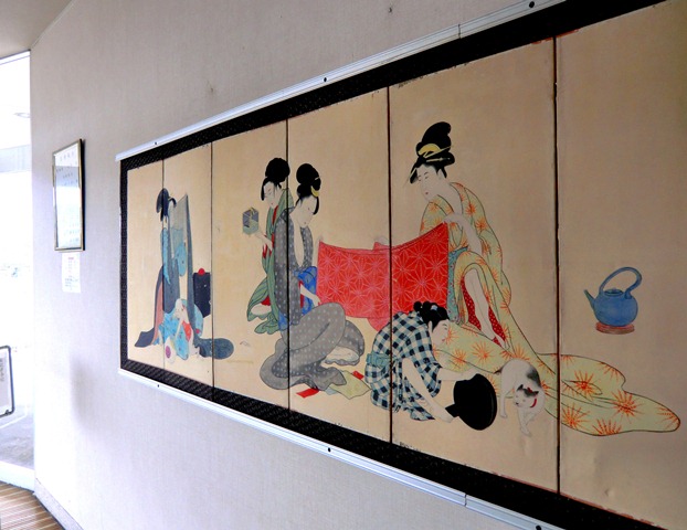 浮世絵屏風