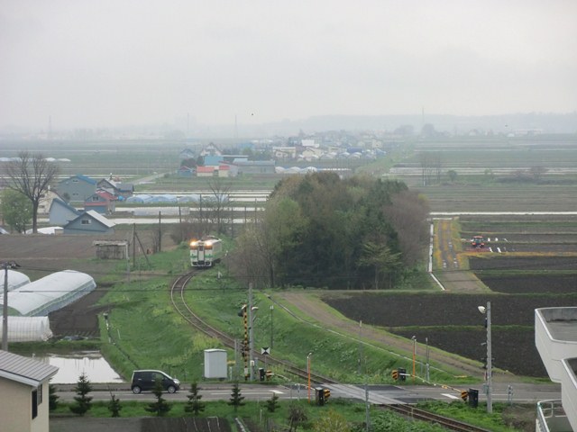学園都市線　新十津川駅